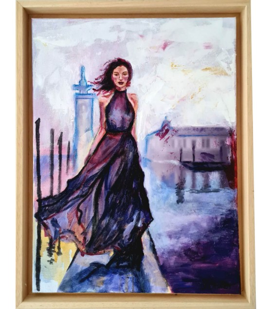 コラージュアート - Voyage Venise