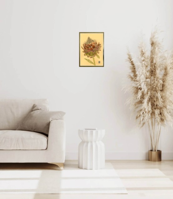 植物画 - Artichaut Fané 4 2025