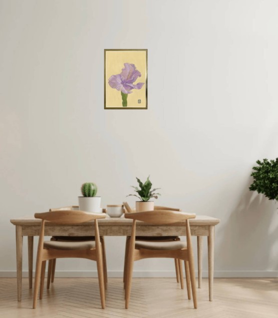 Botanical Drawing - Glaieul 2 2024