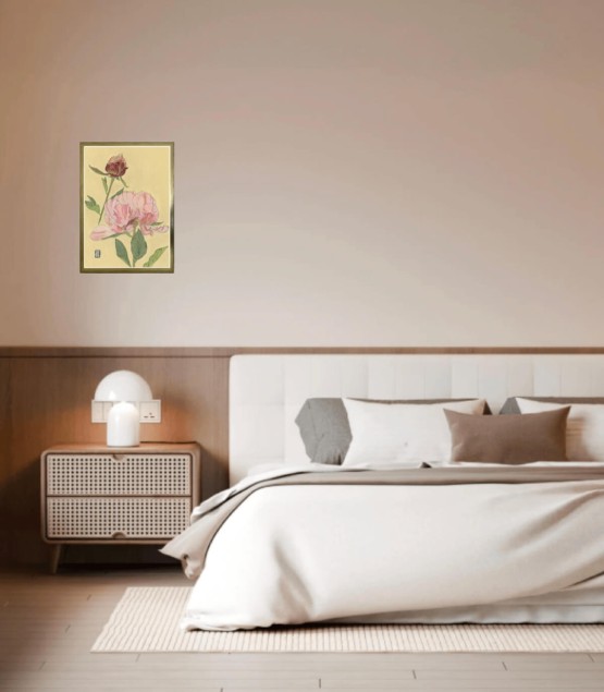 Dessin Botanique - Pivoine 2 2024