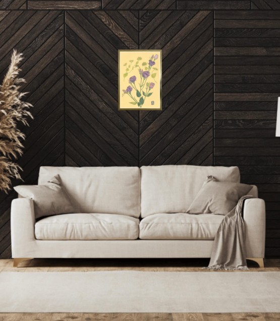 Dessin Botanique - Lisianthus